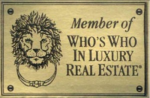 A Sign With Who's Who In Luxury Real Estate