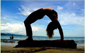 Back Arch Yoga Pose