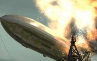 Hindenburg Exploding