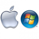 Apple and Microsoft Logos