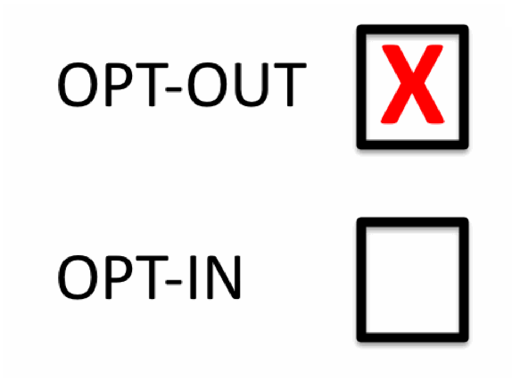Opt-Out Opt-In Image 