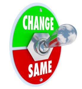 Two Way Switch. It is thrown in the Change direction which is green and not in the same direction which is red.