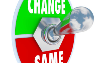 Two Way Switch. It is thrown in the Change direction which is green and not in the same direction which is red.