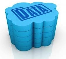 3d Cloud Stack of Data