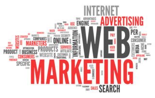 Online Marketing Word Cloud