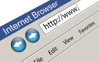 Old Browser Focused On Address Bar