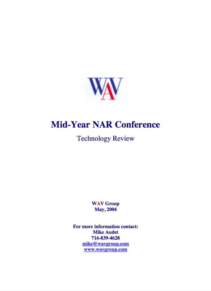 Mid-Year NAR Conference Technology Review