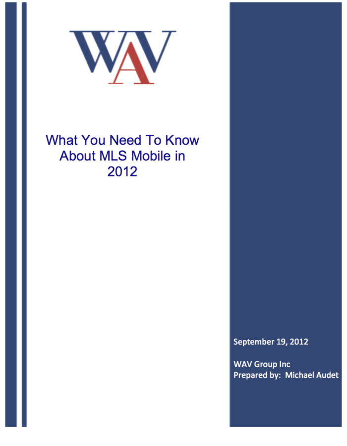 What You Need To Know About MLS Mobile in 2012