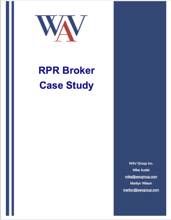 RPR Broker Case Study
