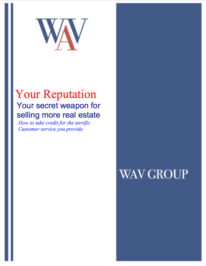 Your Reputation – Your Secret Weapon For Selling More Real Estate