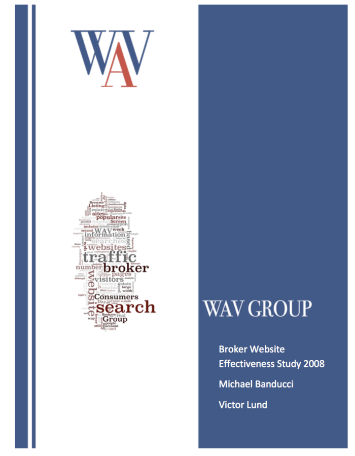 Broker Website Effectiveness Study 2008