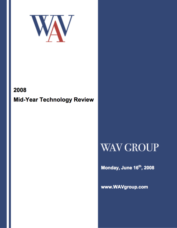 2008 Mid-Year Technology Review