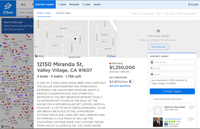 Zillow liting image