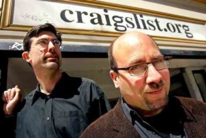 Jim Buckmaster and Craig Newmark Craigslist