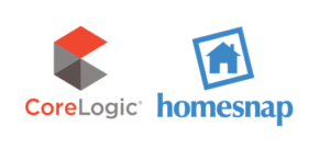 CoreLogic and Homesnap logos