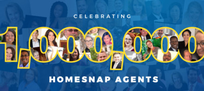 1 million Homesnap agents