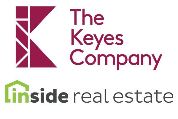 Inside Real Estate and The Keyes Company logos on a white background