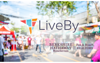 background image: local market with LiveBy and BHHS Fox and Roach logos