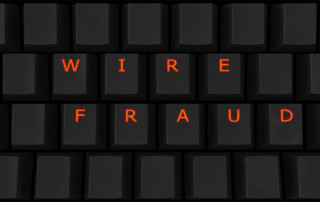 wire fraud keyboard