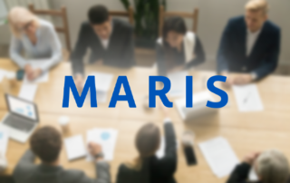maris logo - main. board members stock photo- background image