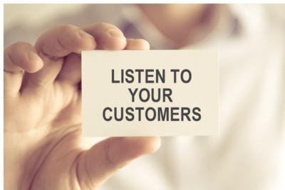 listen to your customers