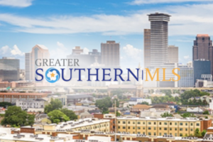 greater southern mls logo on a background of city