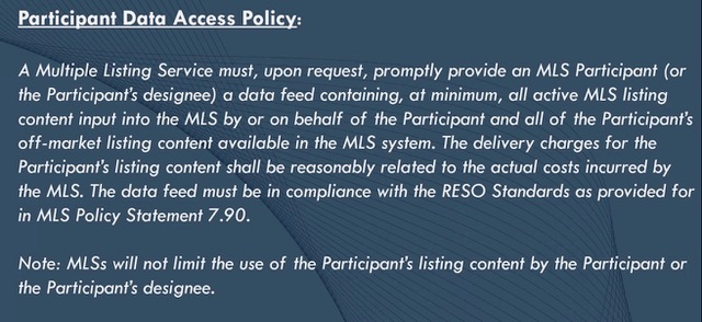 MLS Policy - May 2020