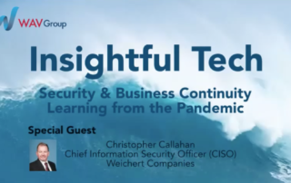 Insightful Tech - Security & Business Continuity - Learnings from a Pandemic Image
