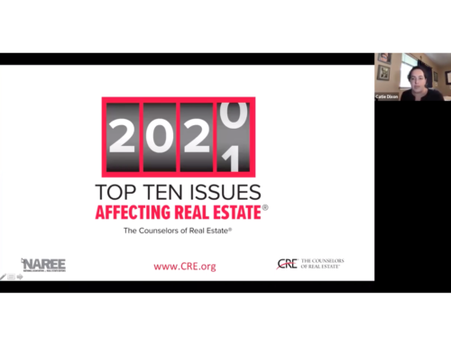 Can you guess what the Top 10 issues affecting real estate have in common?