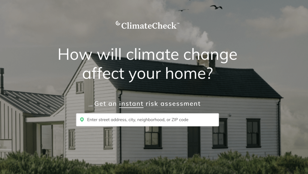 climatecheck.com home page