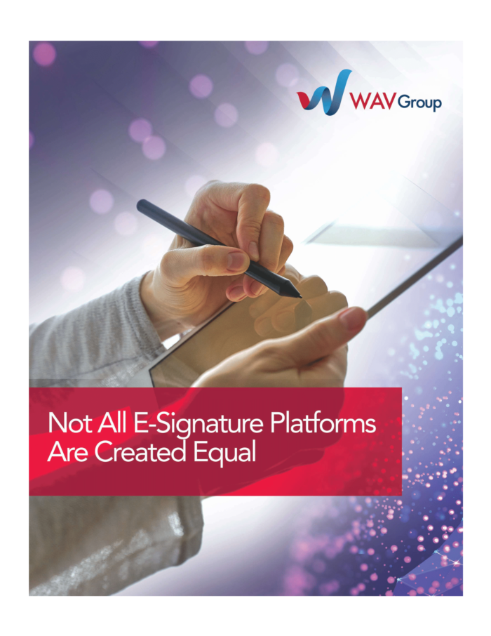 WAVGroup – Electronic Signature Security