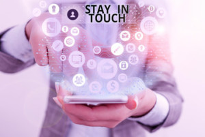 stay in touch