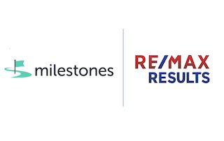 re/mas results & milestones logos