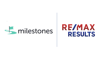 re/mas results & milestones logos
