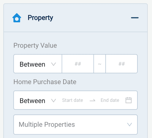 AI property value search