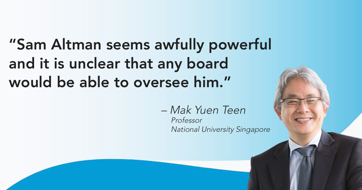 Quote of the week Mak Yuen Teen
