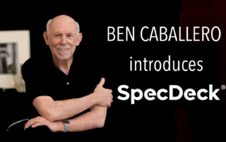 Ben Caballero Introduces SpecDeck