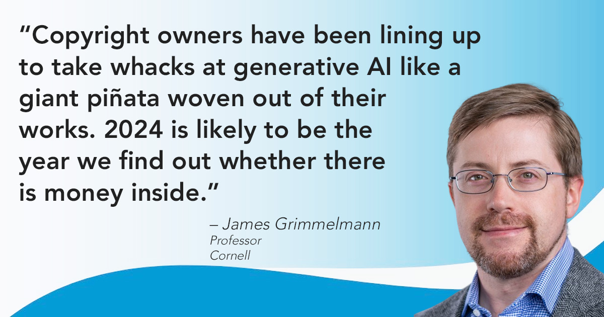 James Grimmelmann AI Quote Cornell Professor