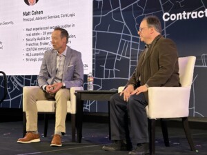 CoreLogic's Rob Tennant, Chief Information Security Officer, and Clareity cofounder Matt Cohen, now Principal, Advisory Services, CoreLogic
