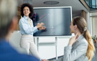woman coaching