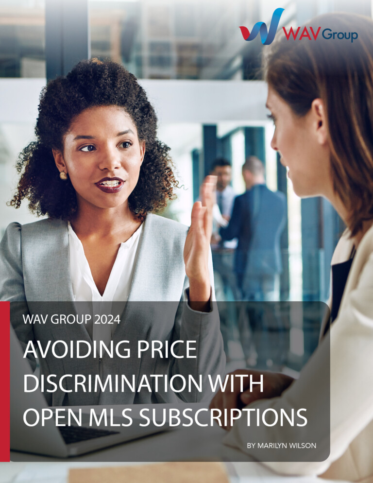Open MLS Subscription Pricing Best Practices - WAV Group Consulting