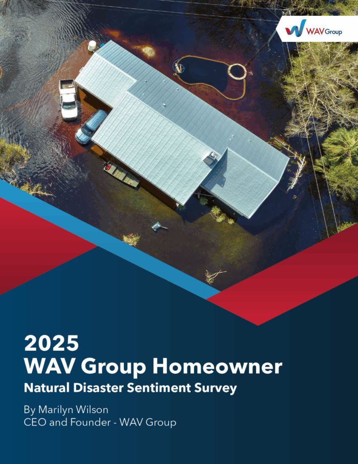 WAV Group Natural Disaster Homeowner Sentiment Survey