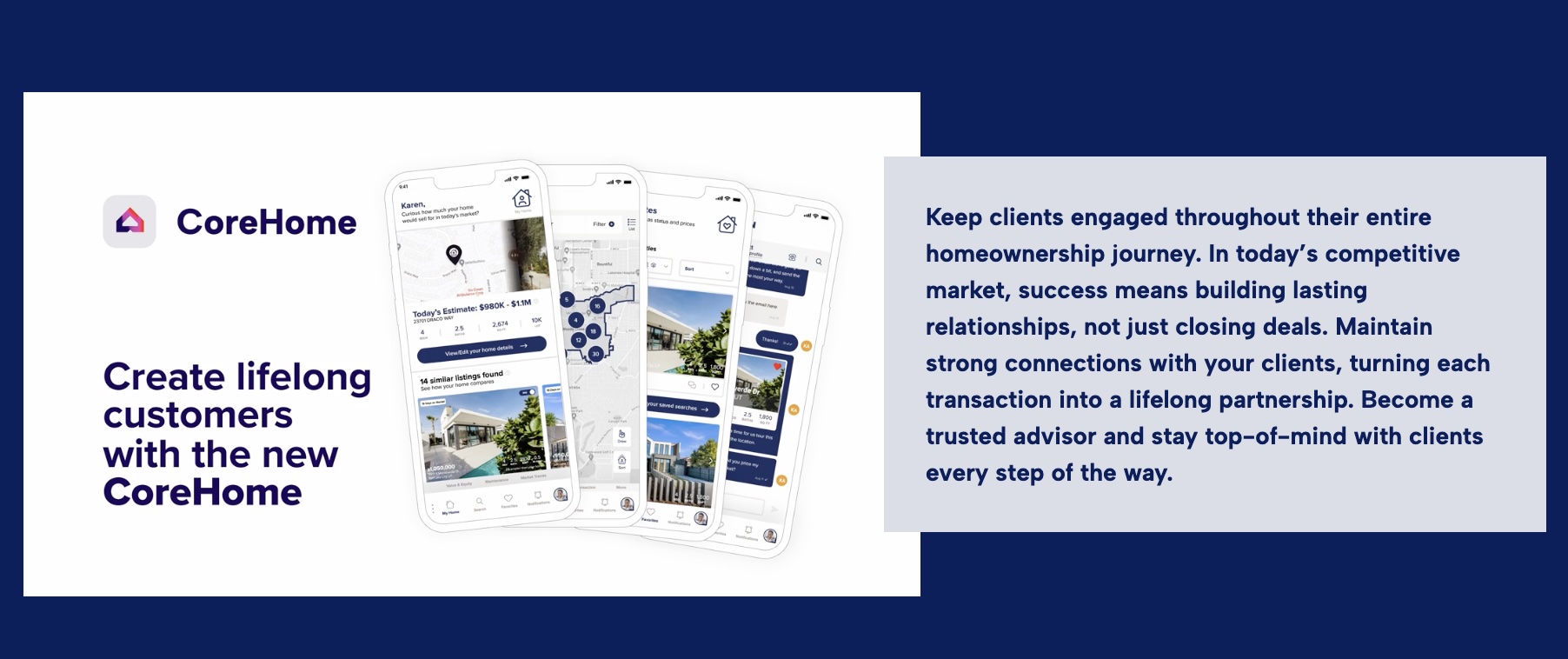 Screenshot of CoreHome introductory video on BoldTrail's website