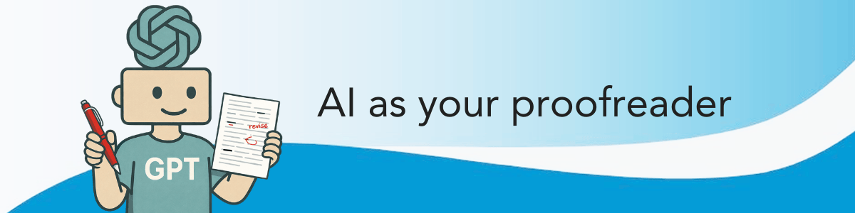 AI as Proofreader
