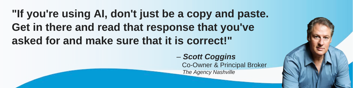 Scott Coggins - AI Quote