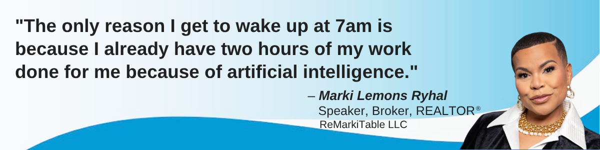 Marki Lemons Ryhal AI Quote