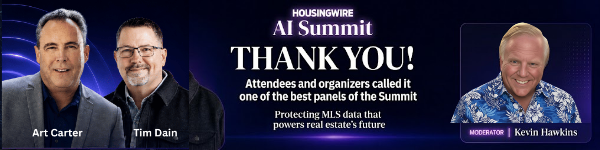 HousingWire AI Summit Thank you